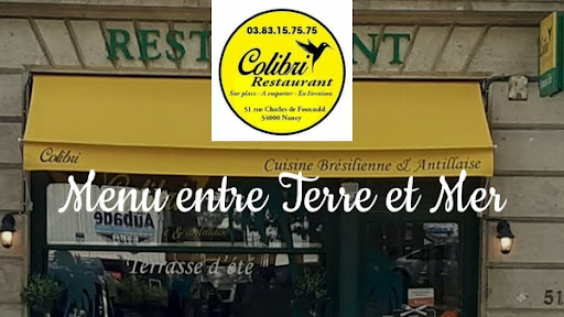 Bienvenue sur le site internet du Restaurant Colibri