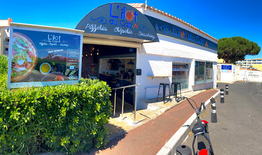 Pizzeria au cap d'agde. L'ilot du capA