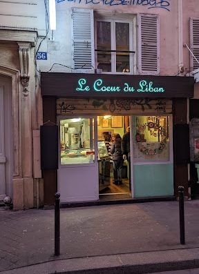 Le Cœur du Liban est un restaurant et traiteur libanais situé à Paris 10