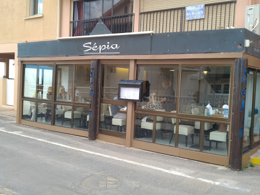 Le restaurant le Sépia situé à Valras-Plage