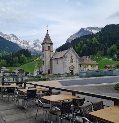 C'est au cœur du village du Reposoir en Savoie