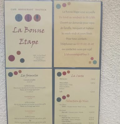 Vous appréciez les bons plats ? Rendez-vous à LA BONNE ETAPE : votre restaurant à Bourneau.