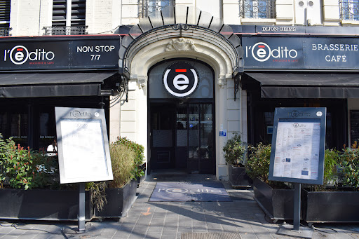 Le restaurant L'Édito Reims - place d'Erlon centre ville