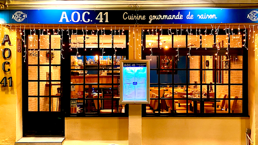 Restaurant AOC41 situé au Mourillon à Toulon. Cuisine raffinée et authentique préparée à partir de produits frais de qualité et de saison.