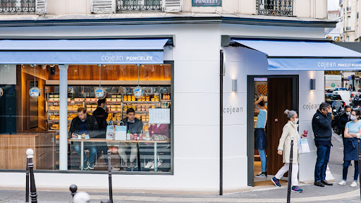 La maison de restauration rapide à la française de plats chauds ou froids