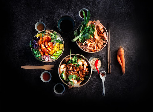 Nouveau restaurant rapide The Ugly Wok met du bon et de la bonne humeur dans votre assiette. Un déjeuner sans hormones