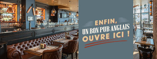 Au Bureau est un Pub Brasserie typique inspiré des pubs londoniens. Déjeuners