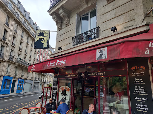 Chez Papa Paris 14 restaurant vous propose ses spécialités du Sud Ouest dans un cadre convivial et chaleureux. N'hésitez pas à réserver sur notre site. Chez Papa la table nous rassemble.