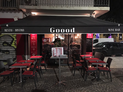 Homepage du site du restaurant et Wine Bar Goood à Antibes.